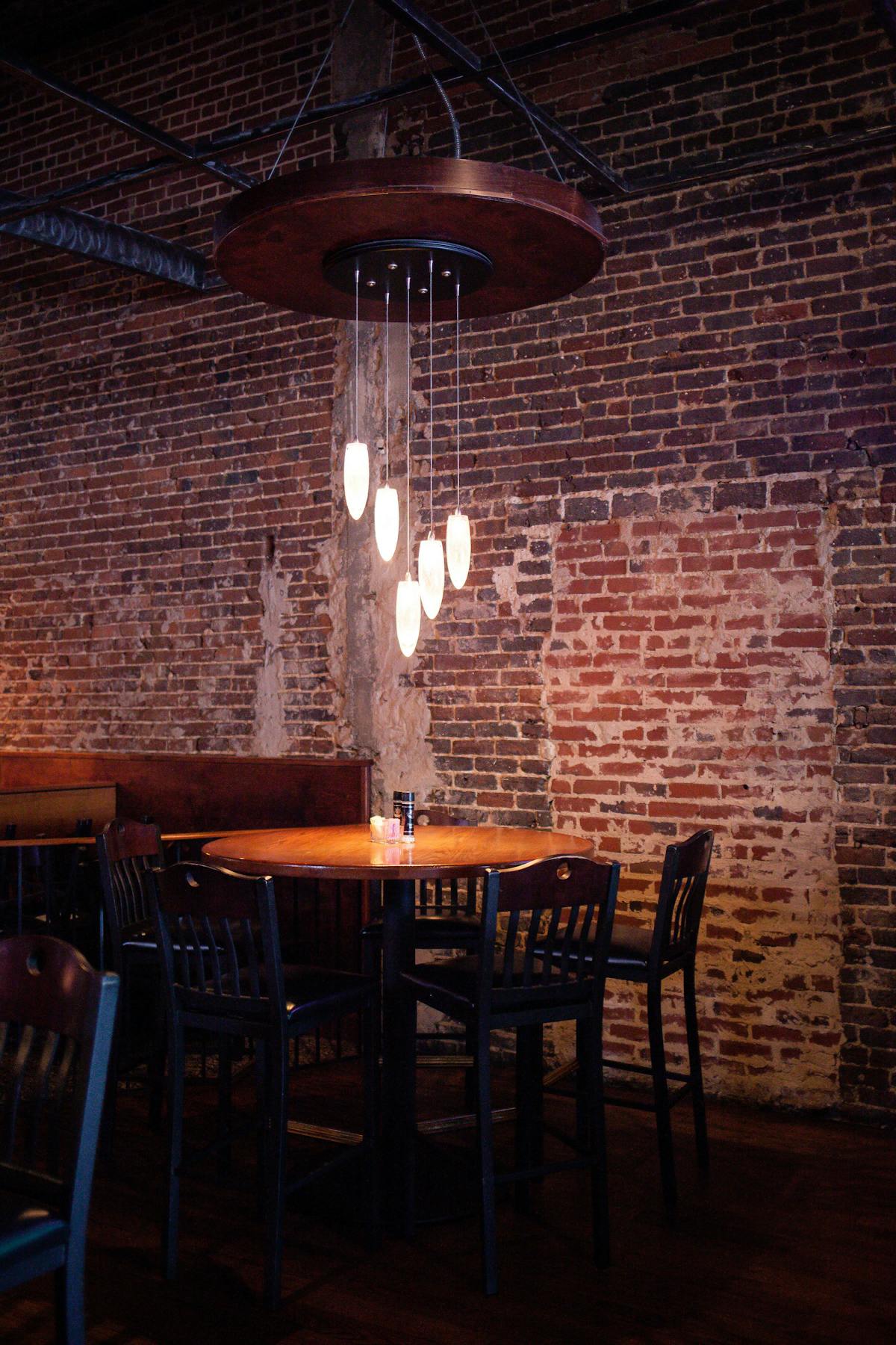 a dining room table