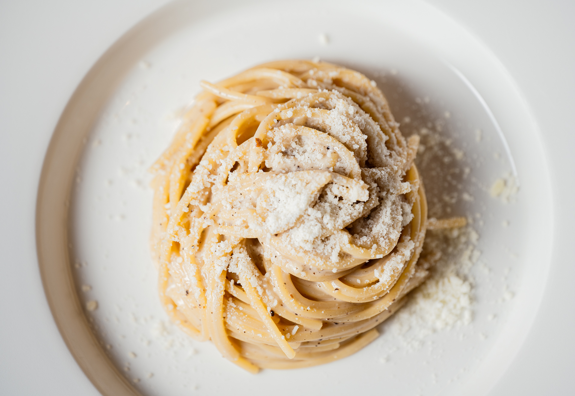 a bowl of food on a plate