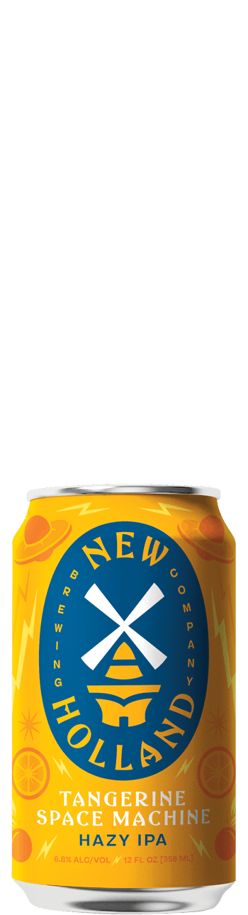 Tangerine Space Machine 12oz Can