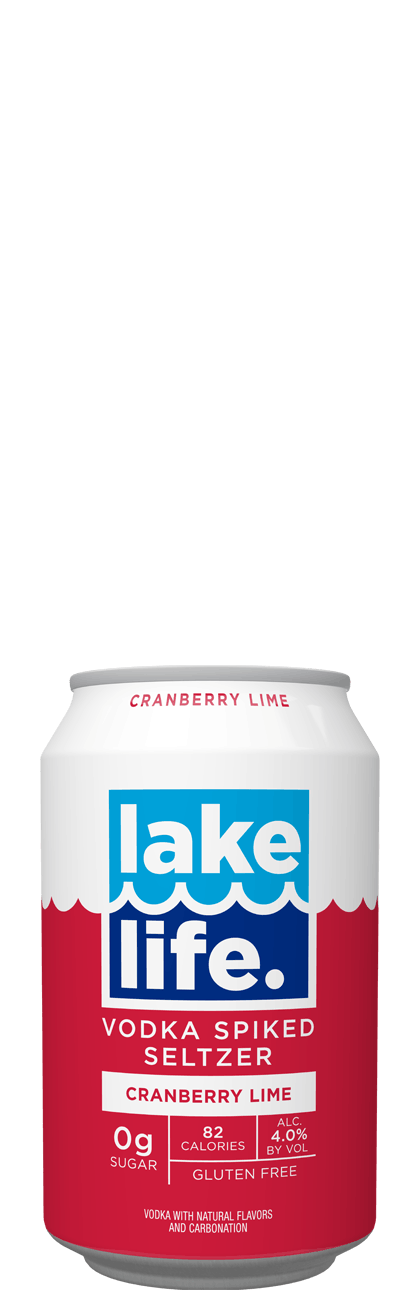Lake Life Cranberry Lime Seltzer