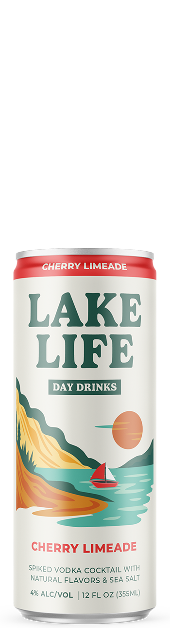 Lake Life Cranberry Lime Seltzer