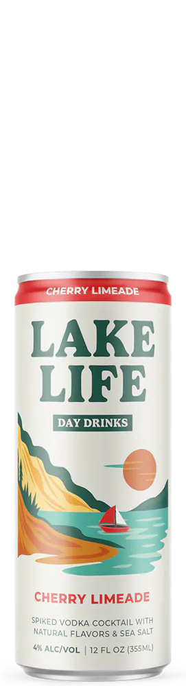 Lake Life Cranberry Lime Seltzer