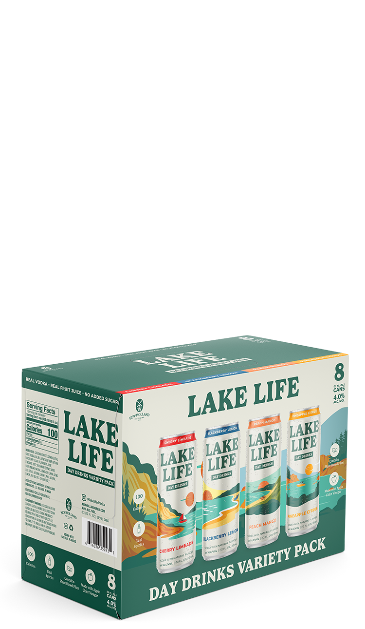 Lake Life Pineapple Seltzer