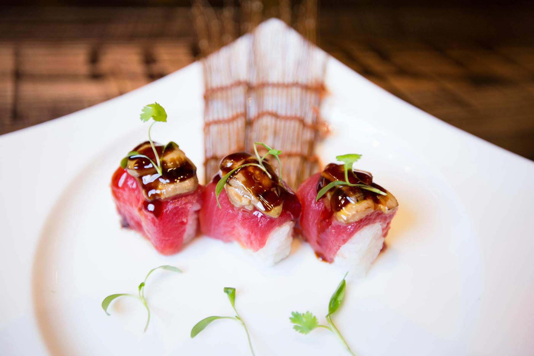 pieces of sushi