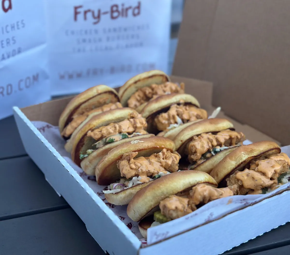 Crunchy Chicken Sandwiches