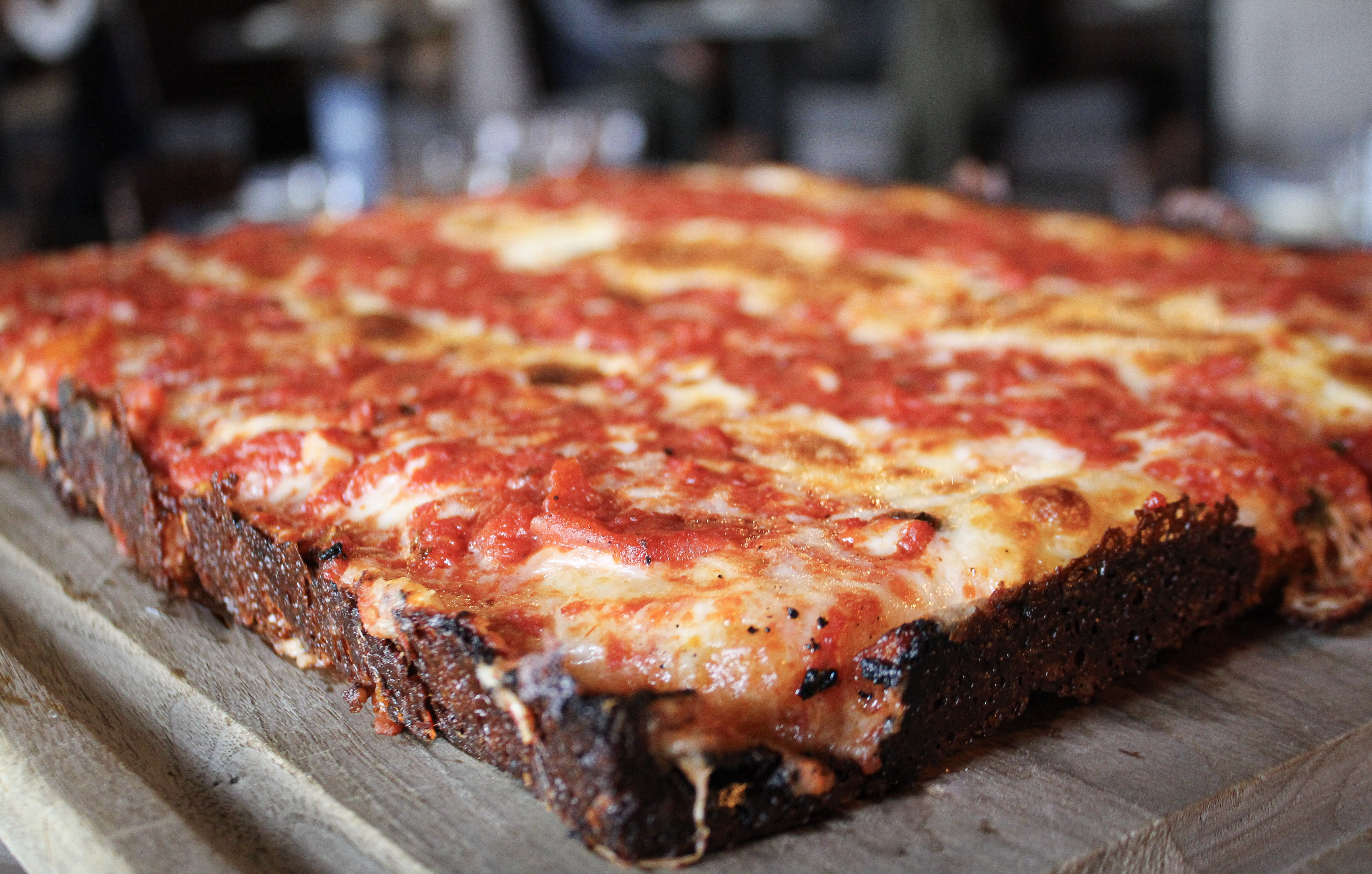 Square Cheese Pizza