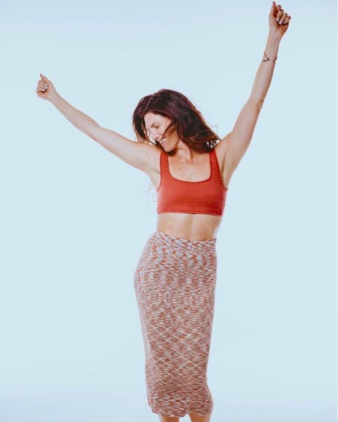 a woman posing for a picture