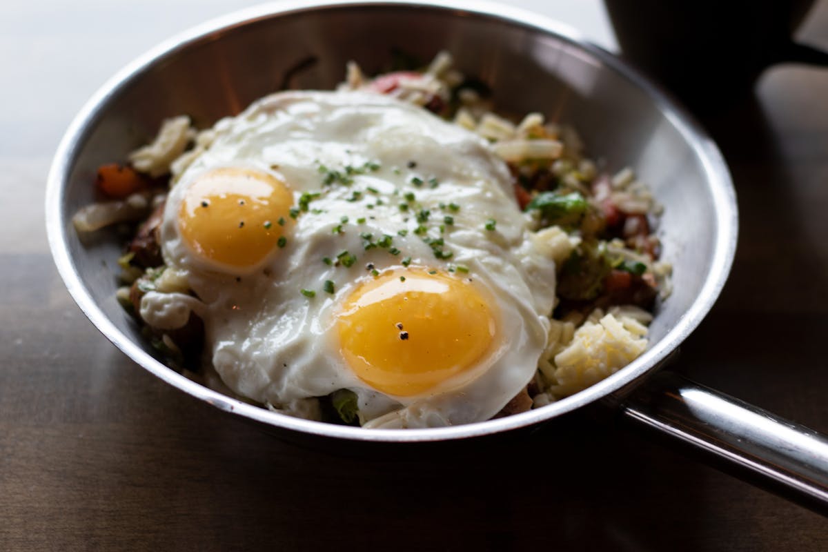 a bowl of food on a plate