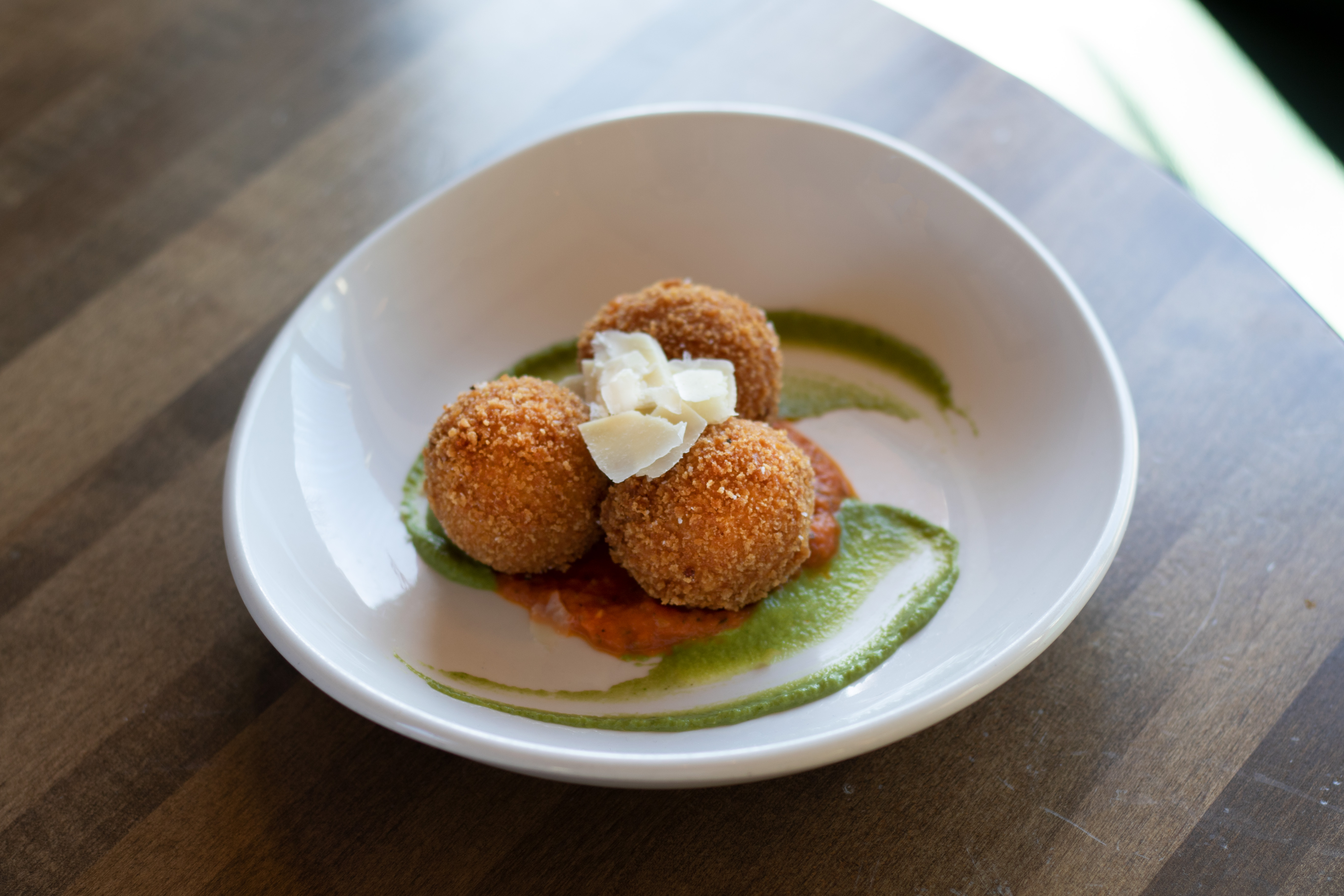 a bowl of food on a plate