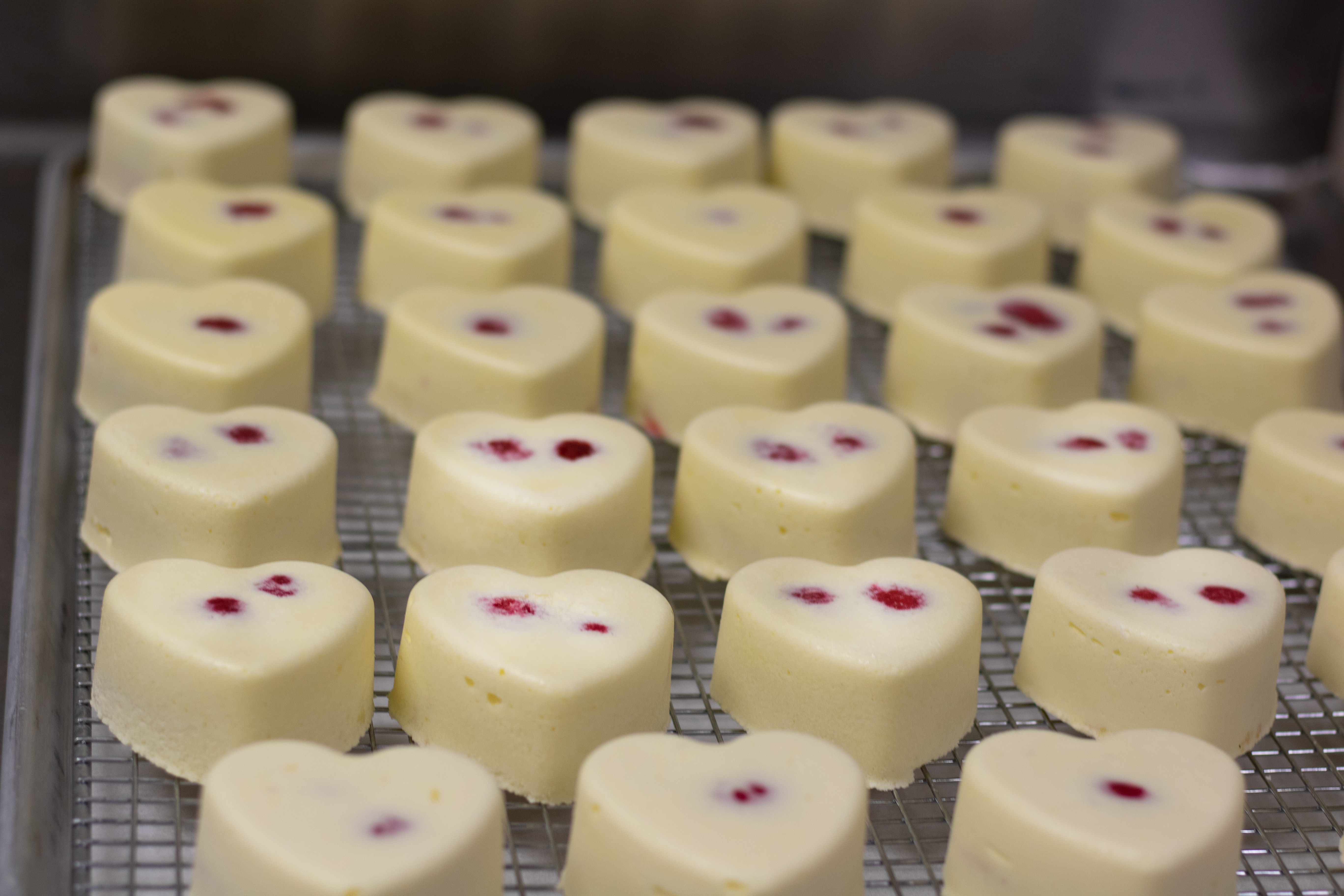 a close up of many different types of chocolate
