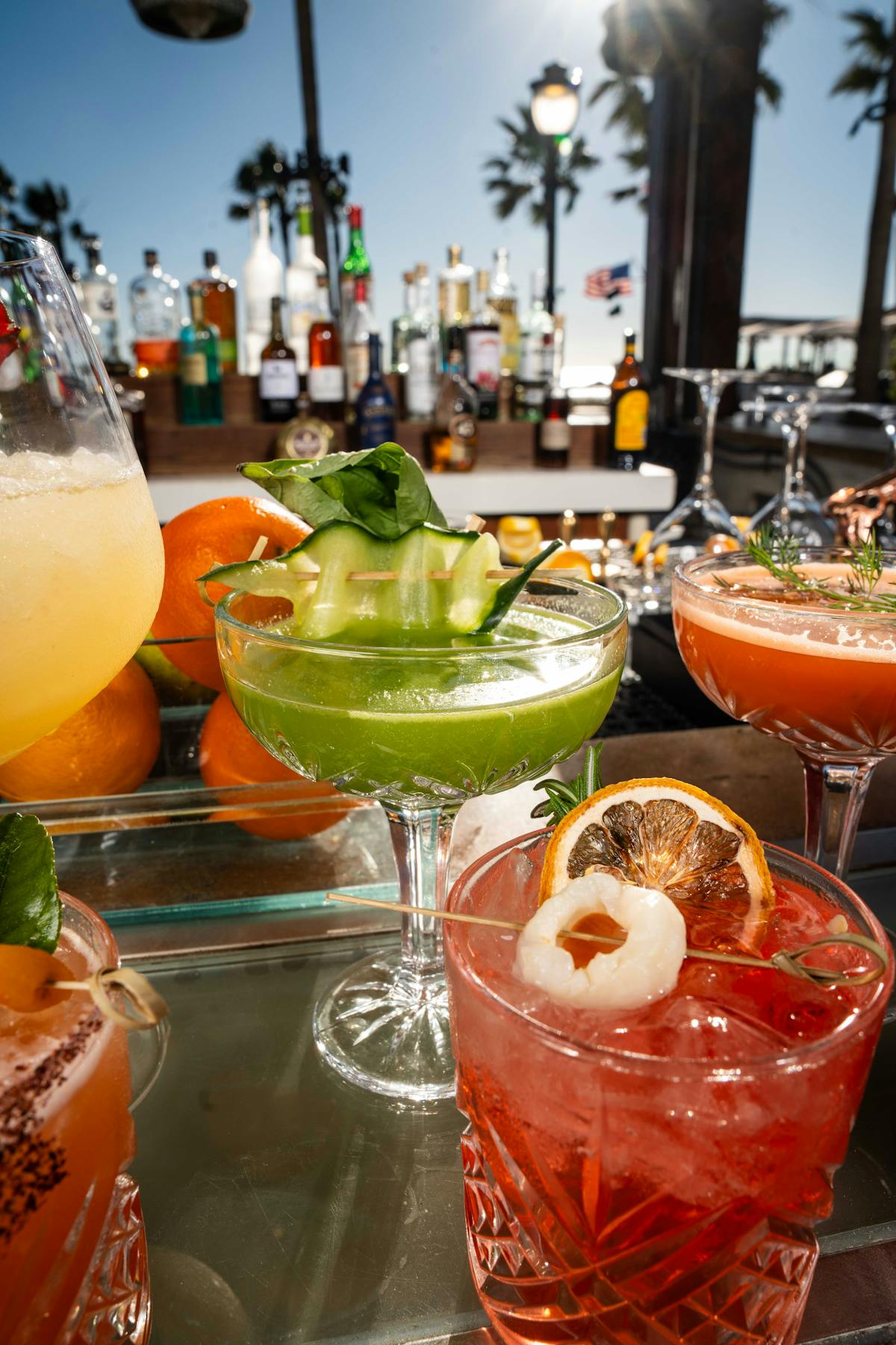 The cocktail menu is just one reason why Serea is a standout among Coronado's seafood restaurants!