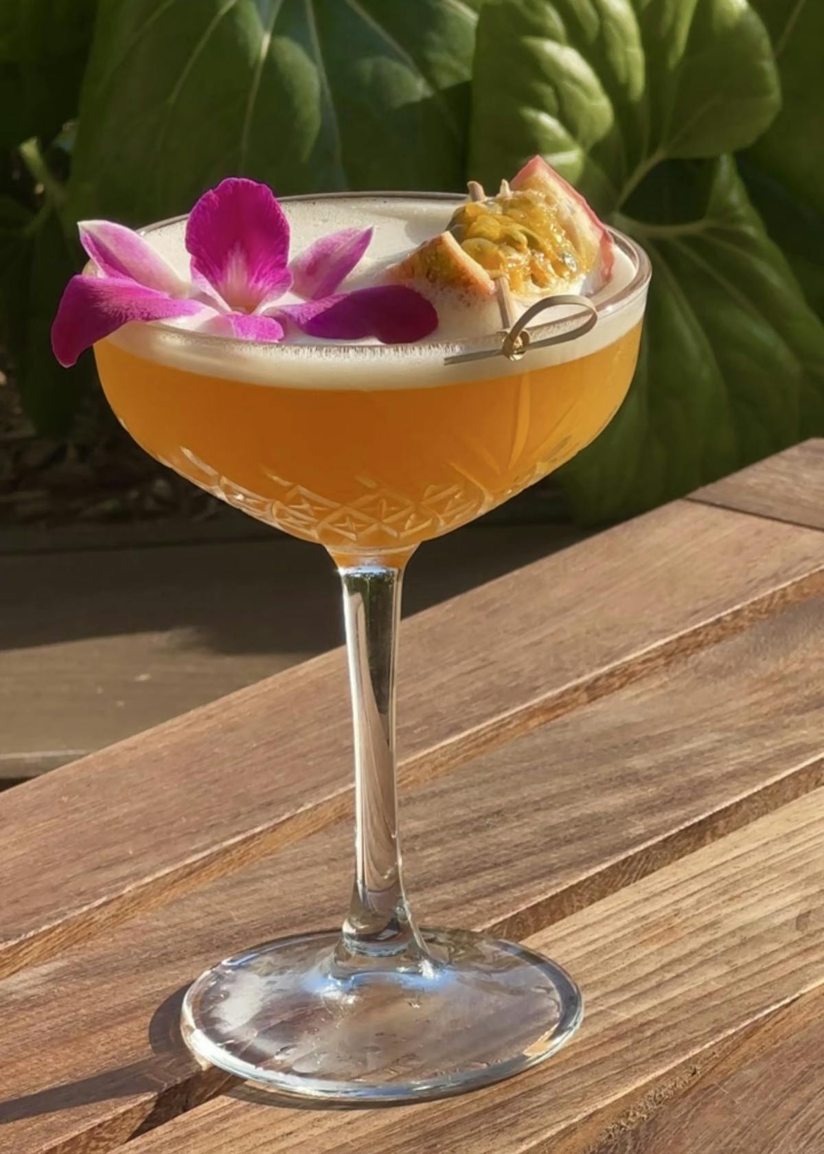 Brunch cocktail at Serea restaurant in Coronado