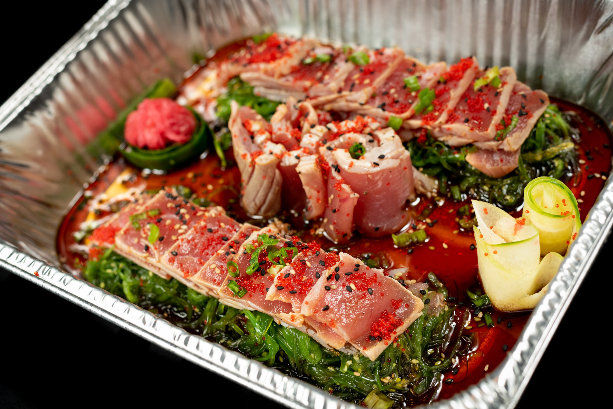 Tuna Tataki from Mr. Fish in Myrtle Beach, South Carolina