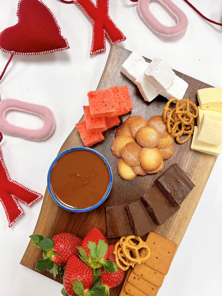 a plate of food on a table