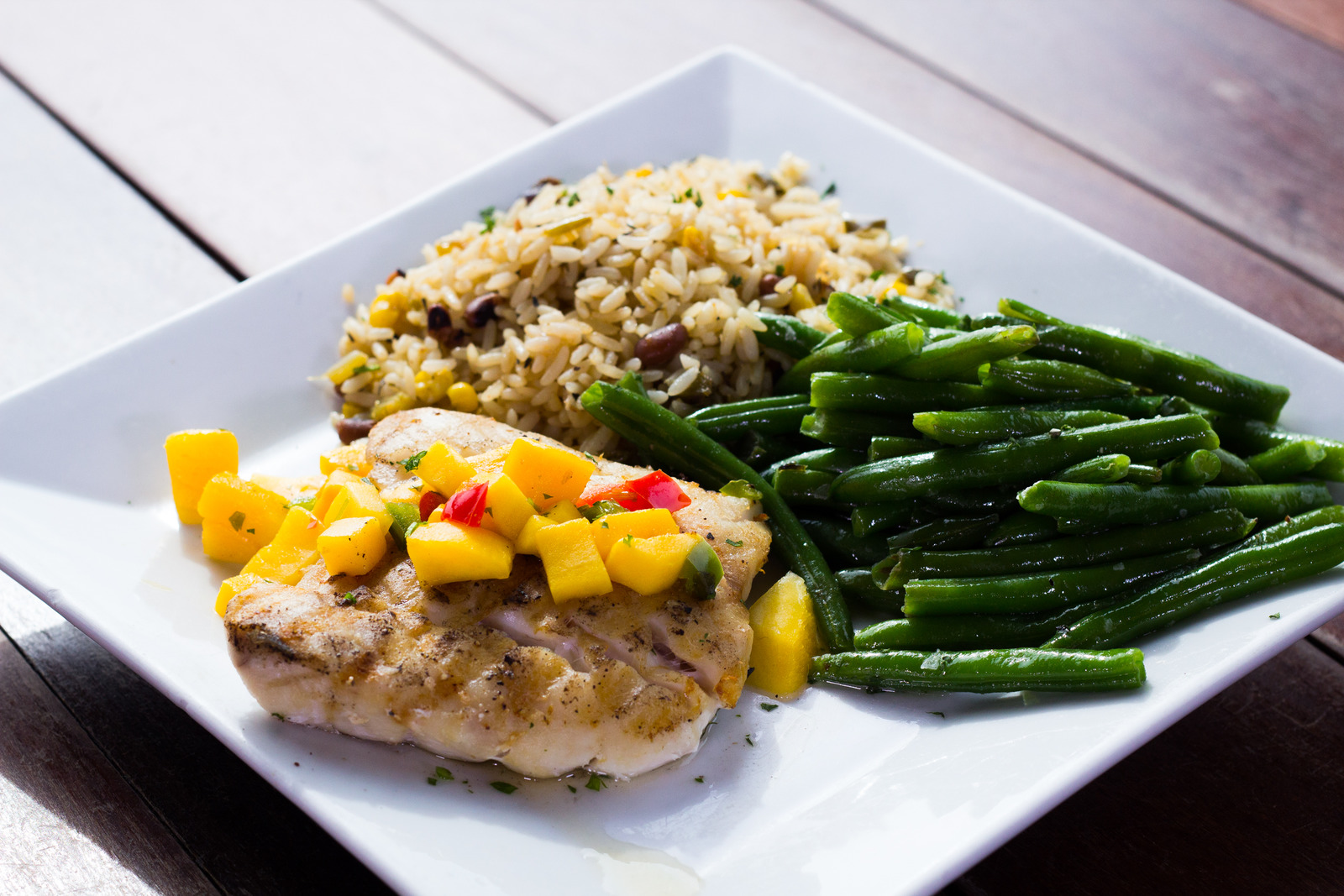 Flying Fish Public Market fresh fish plate
