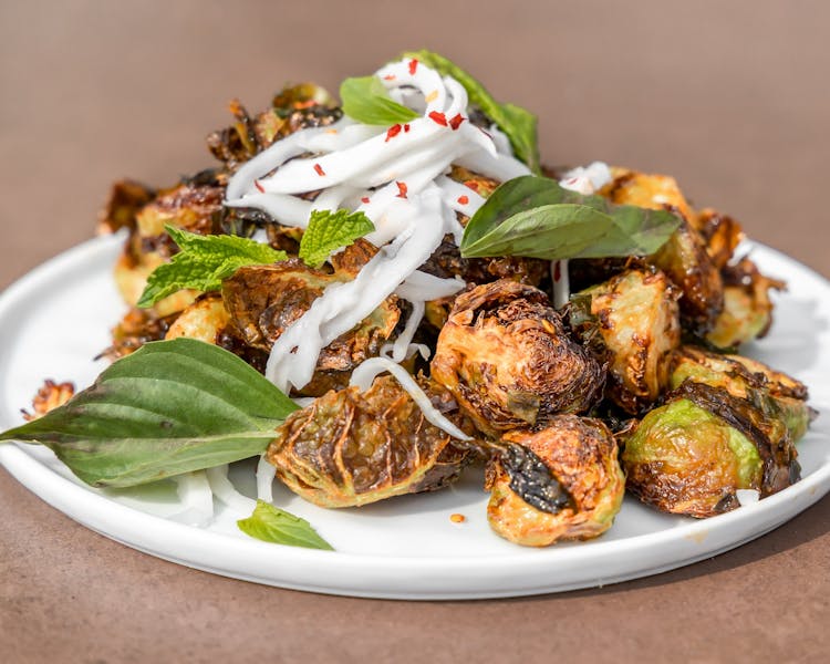 Roasted Brussels | The Castaway Burbank | Seasonally ...