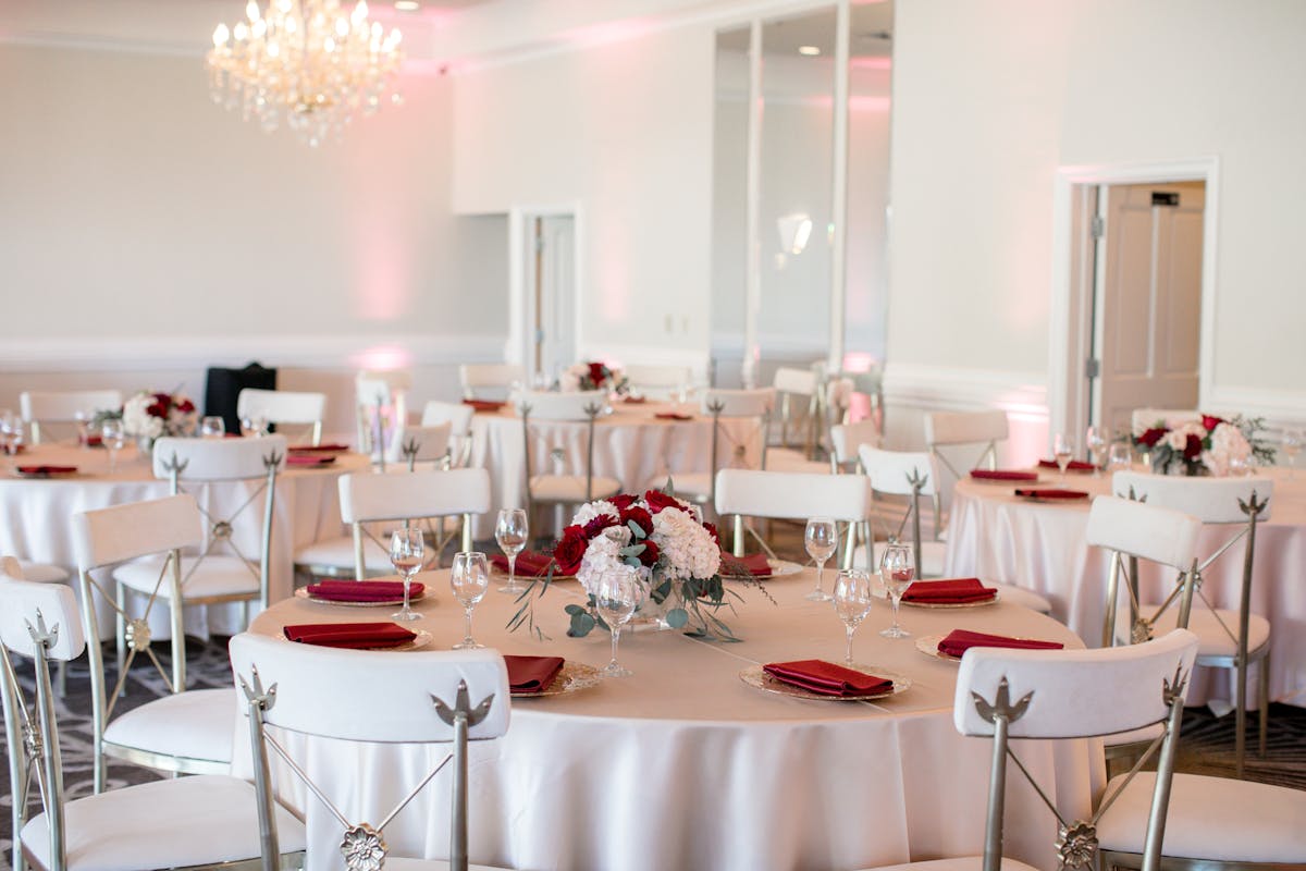 a dining room table