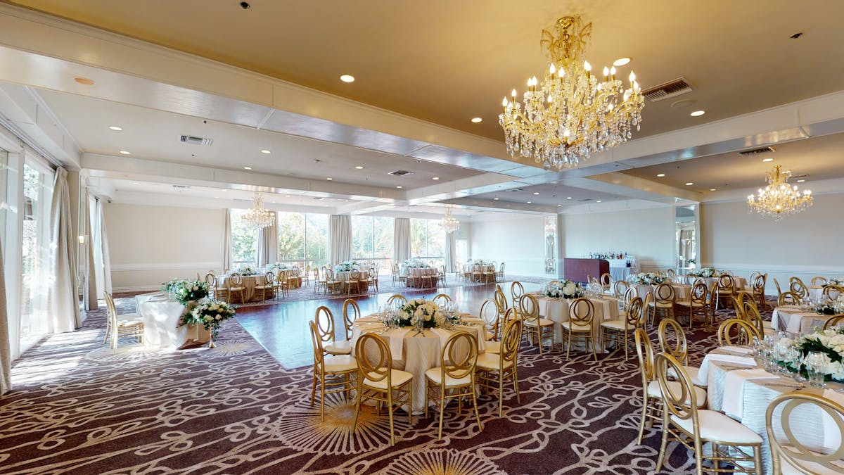 a dining room table