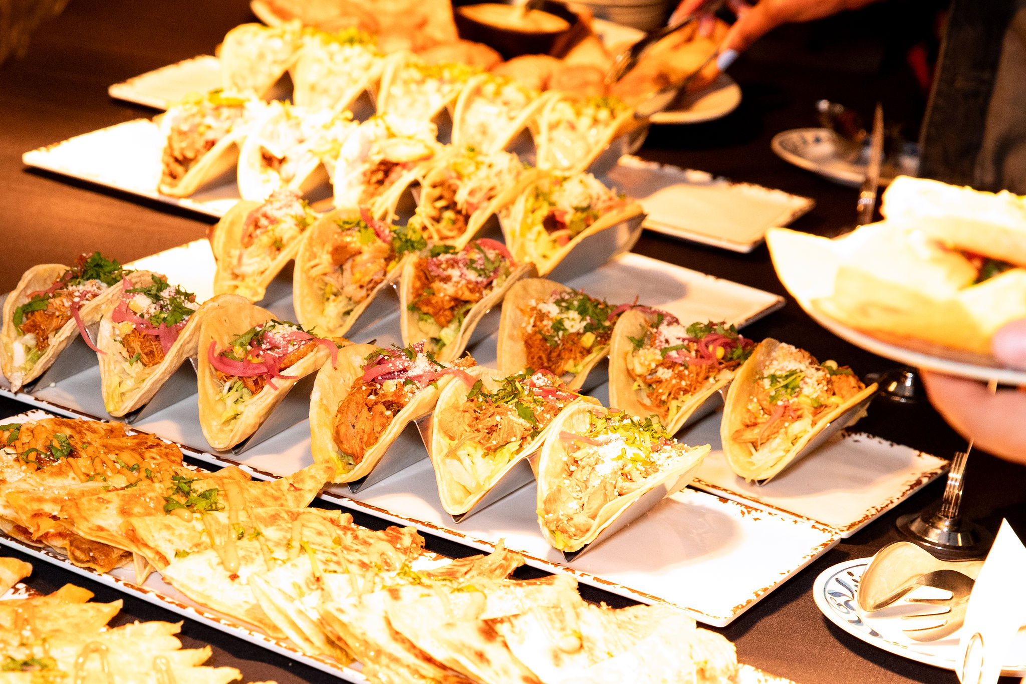 a slice of pizza sitting on top of a table