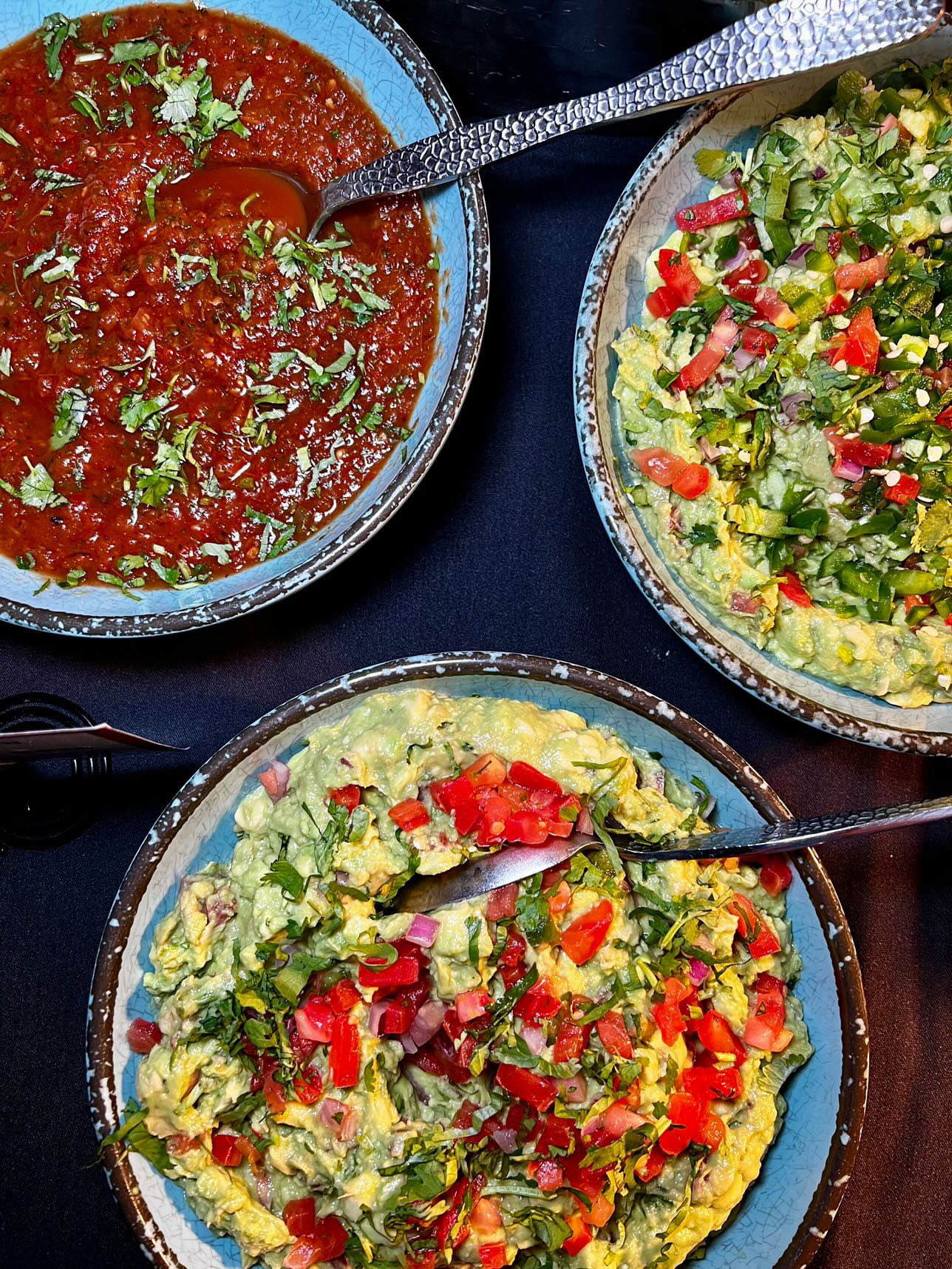 a pizza sitting on top of a plate of food