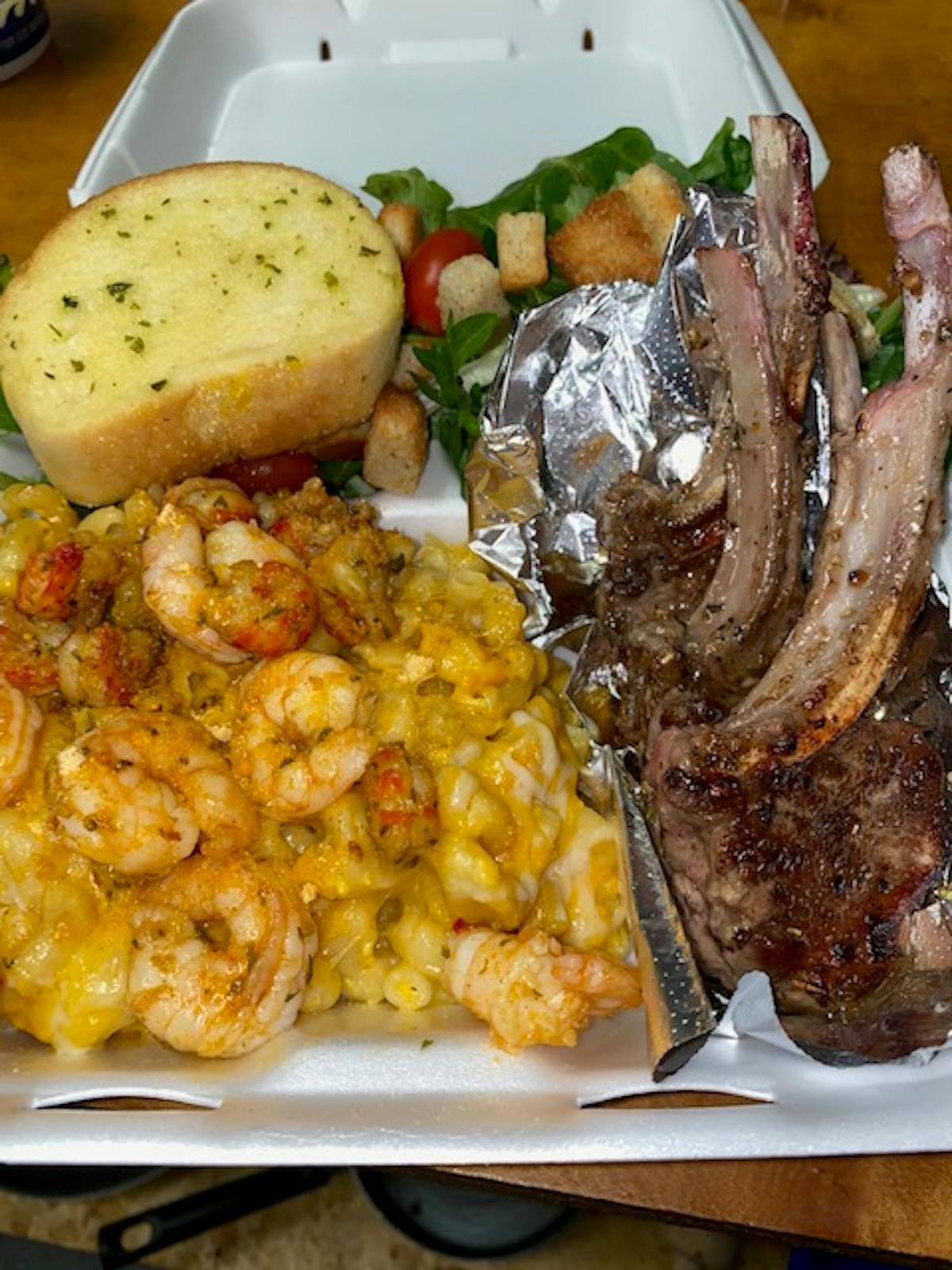 a plate of food