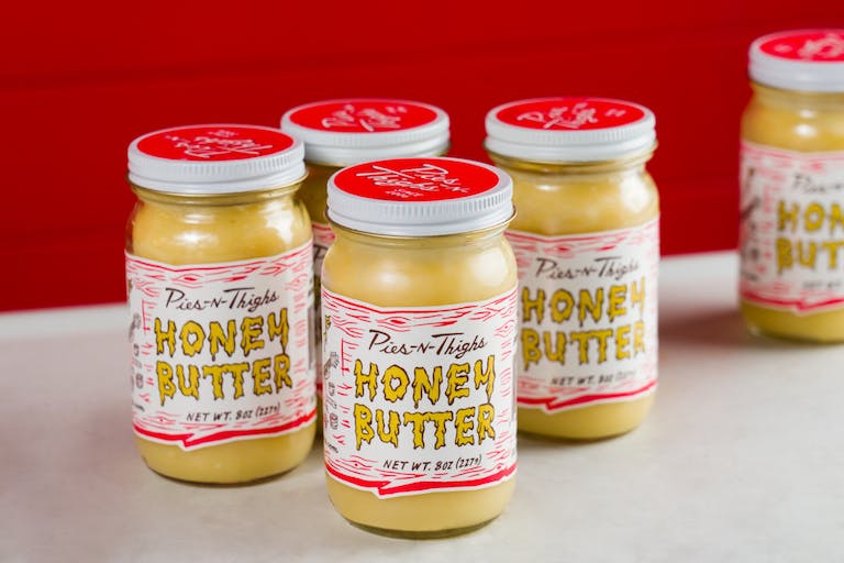 Honey butter jar
