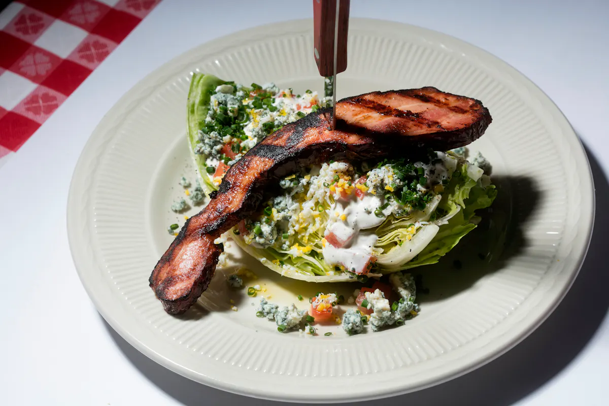 a plate of food