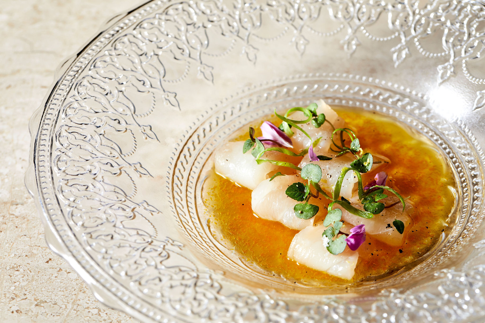 a bowl of food on a plate