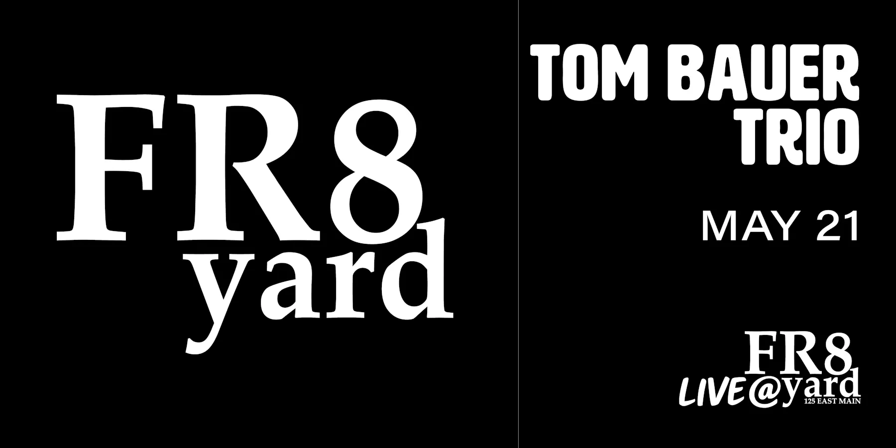 Tom Bauer Trio Fr8yard Beer Garden In Spartanburg Sc