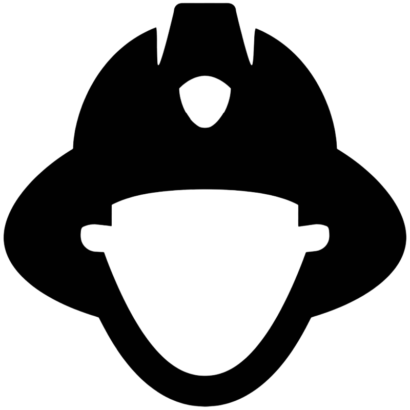 a firefighter icon