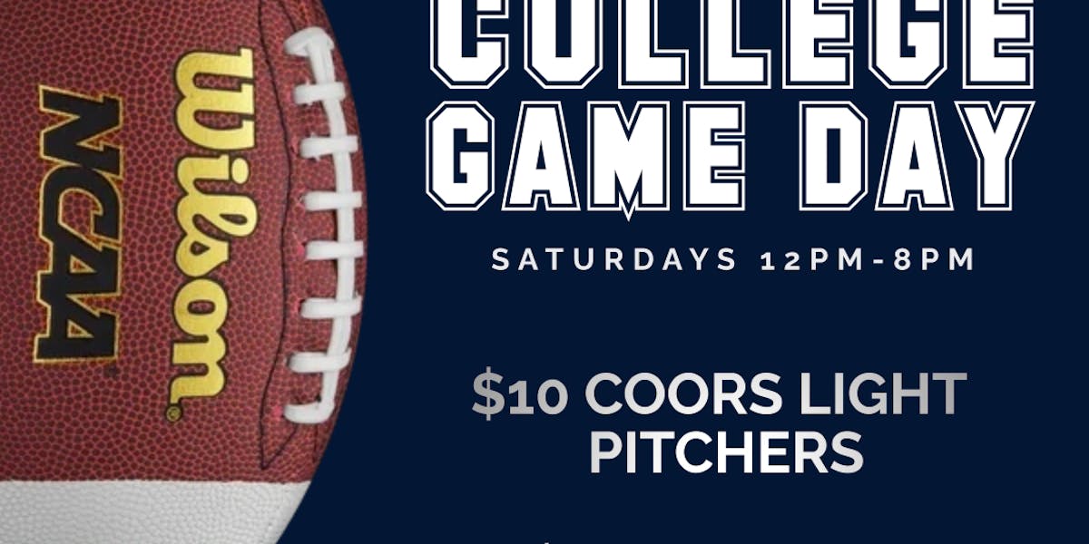 COLLEGE FOOTBALL SATURDAYS JD McGillicuddy s American Restaurant In college-football-saturdays-jd-mcgillicuddy-s-american-restaurant-in