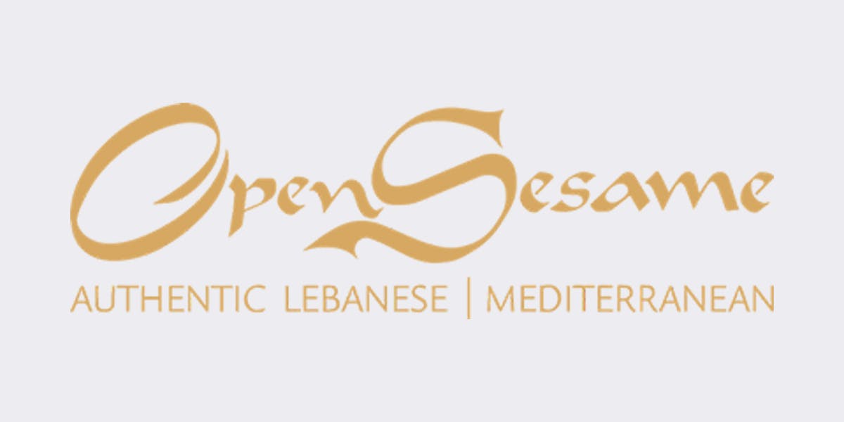 Open Sesame restaurant logo - View nutrition facts, calories, and macros for menu items at 7458 Beverly Blvd, Los Angeles, CA 90036