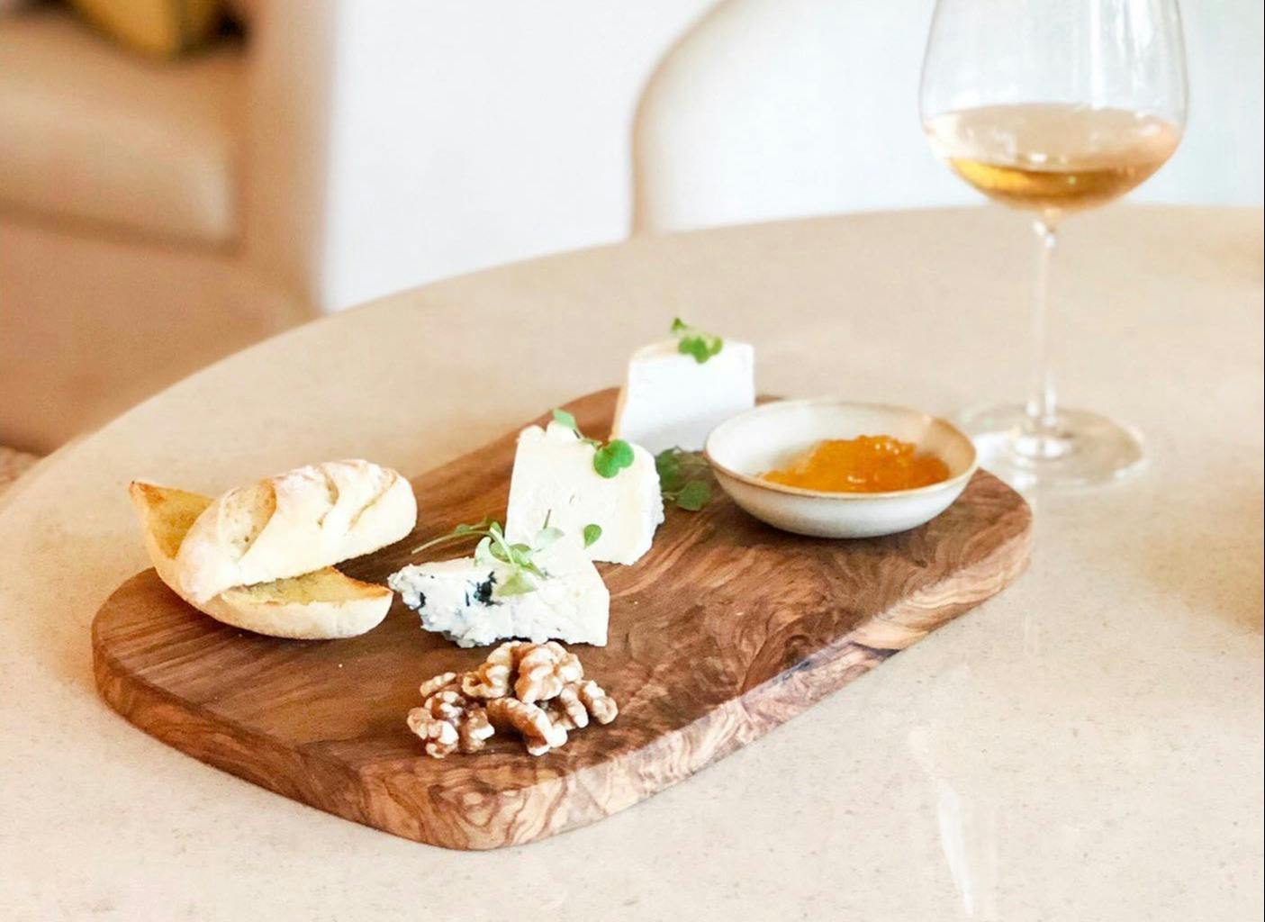 a plate of food on a table
