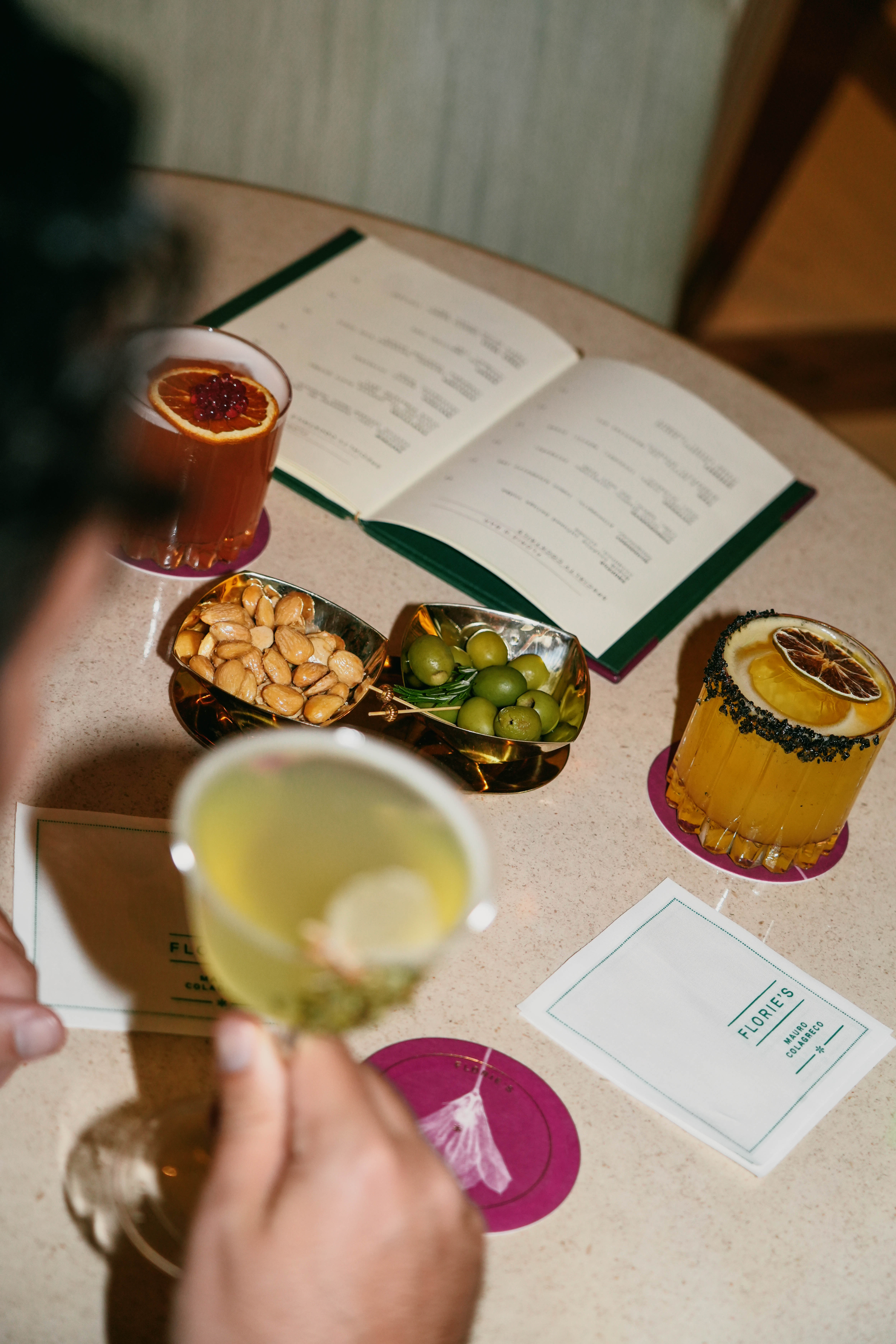 Florie's Bar with Botanical Cocktails