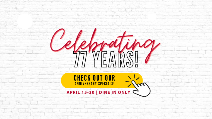 Celebrating 77 years of food fun