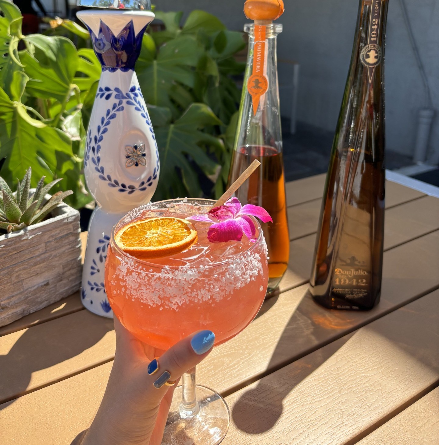 a bottle of wine on a table