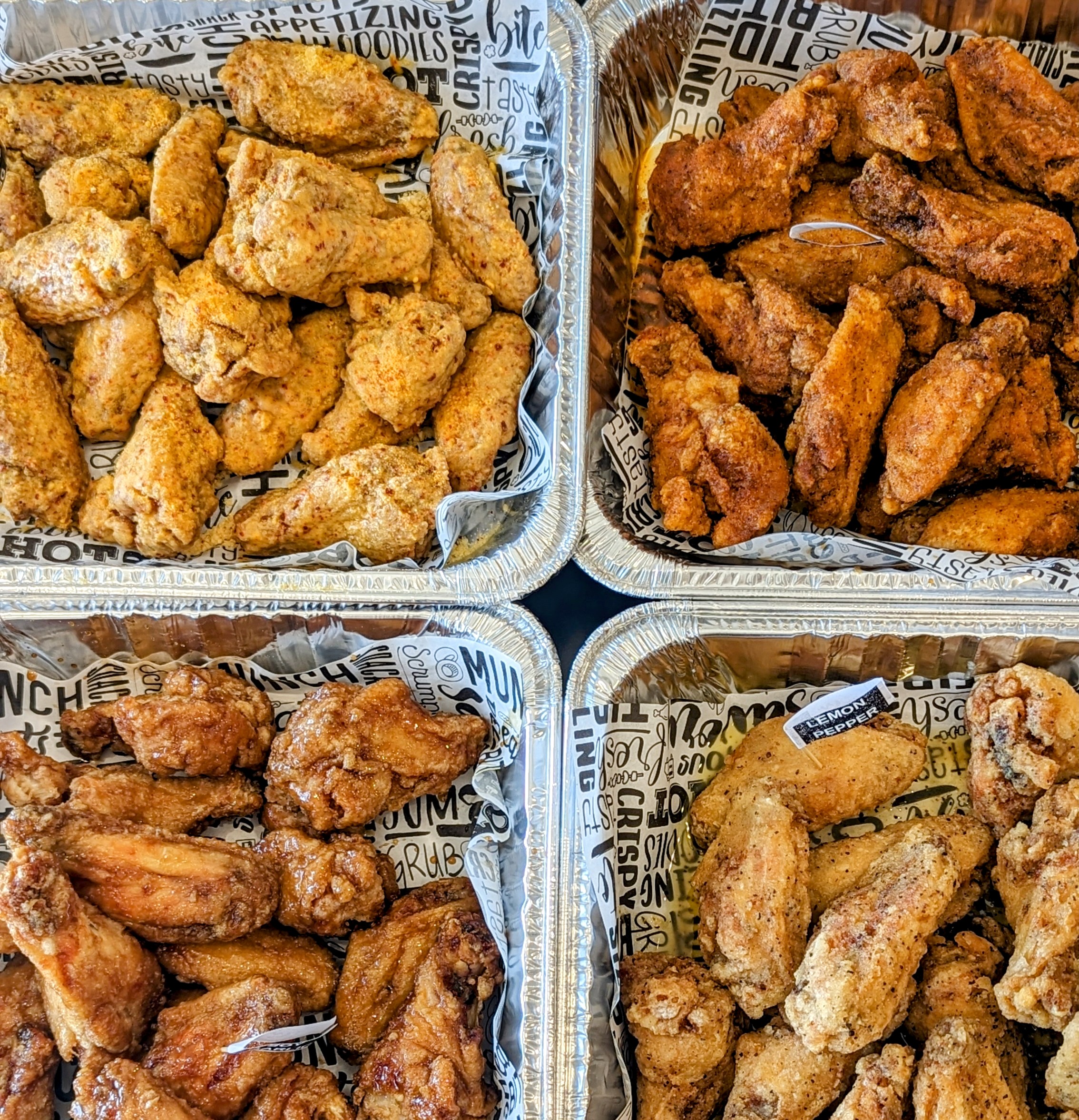 a box filled with different types of food