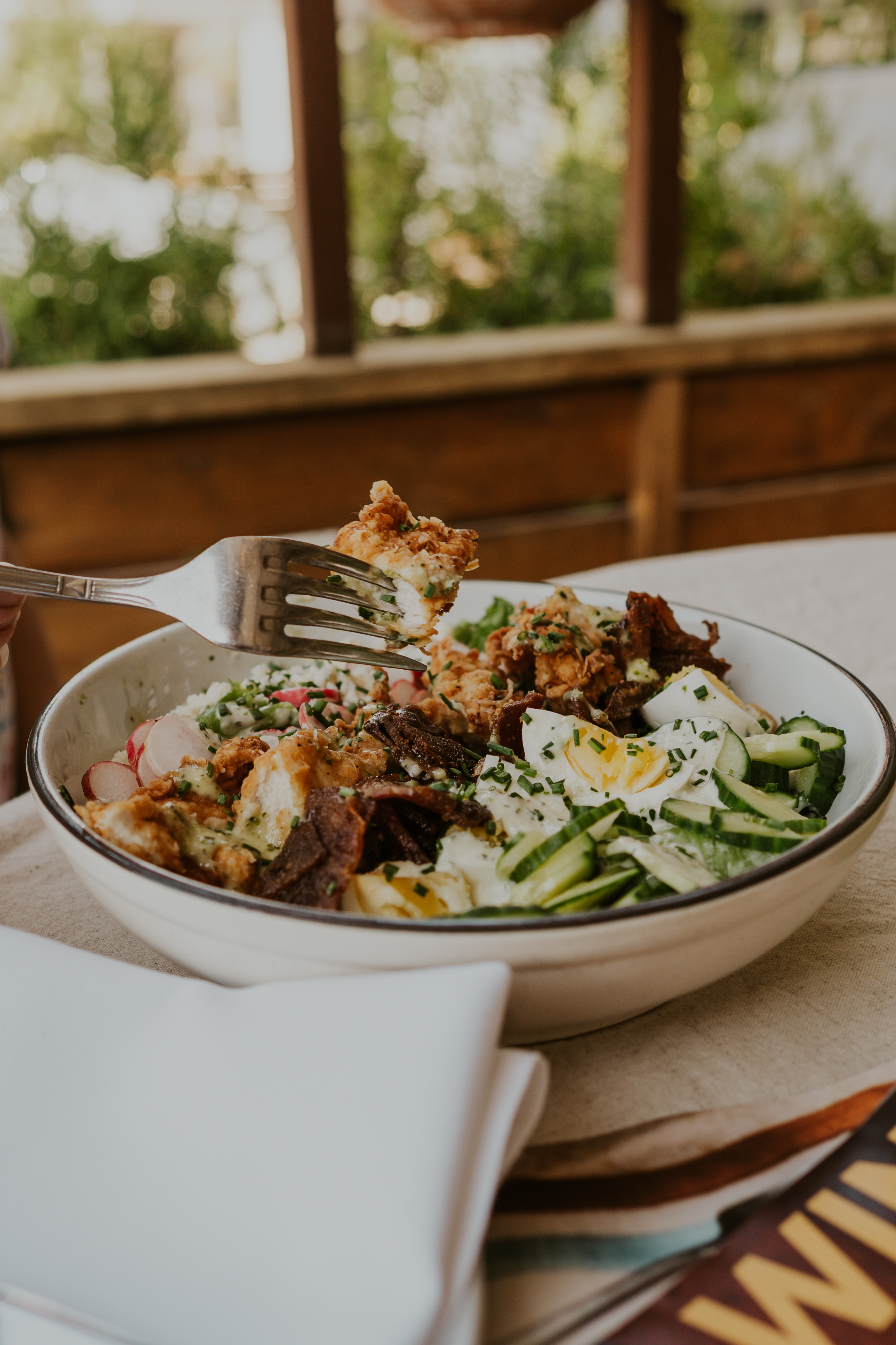 Crispy Cobb Chicken Salad - fresh salads in Waco Texas