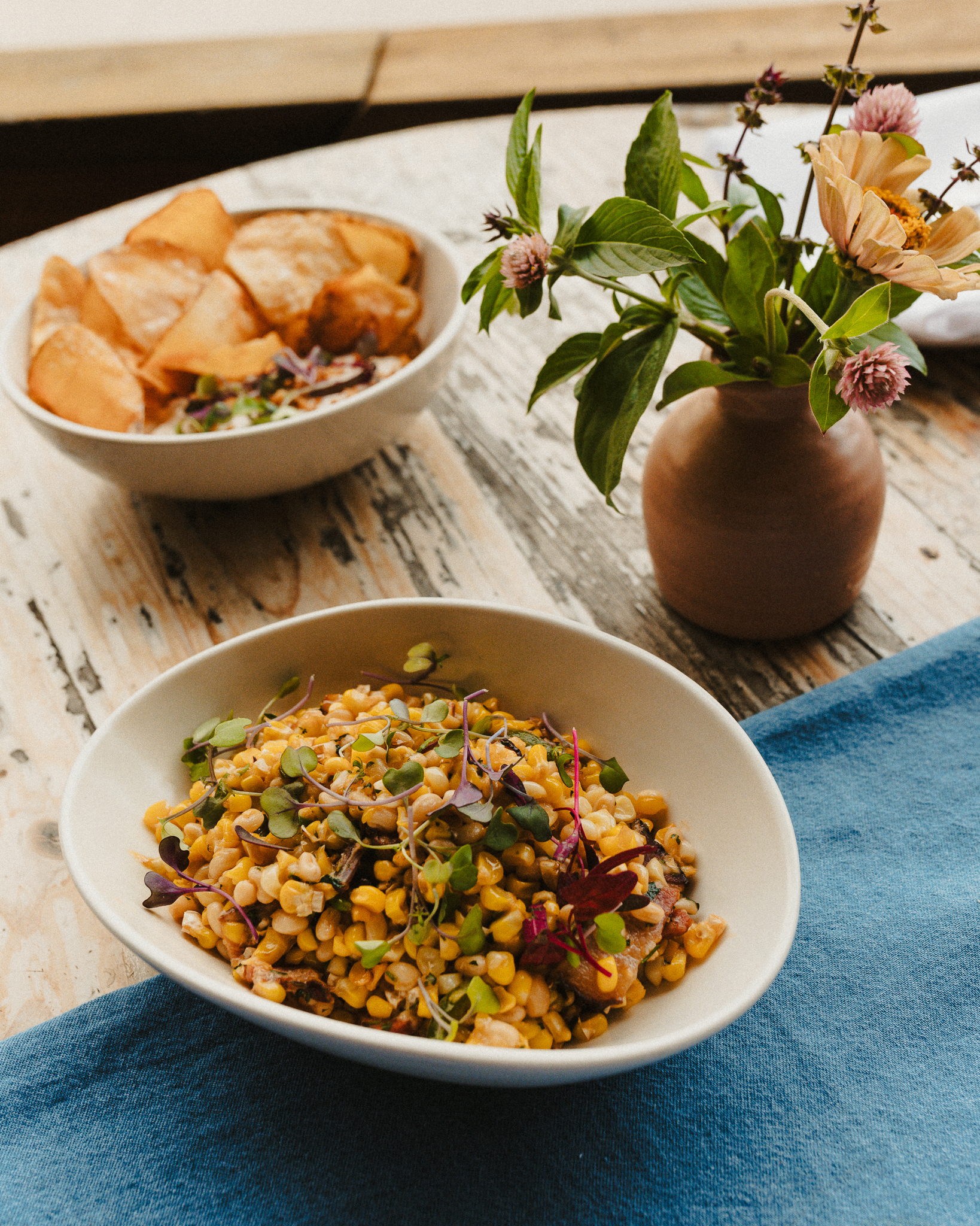 Succotsh corn based side dish