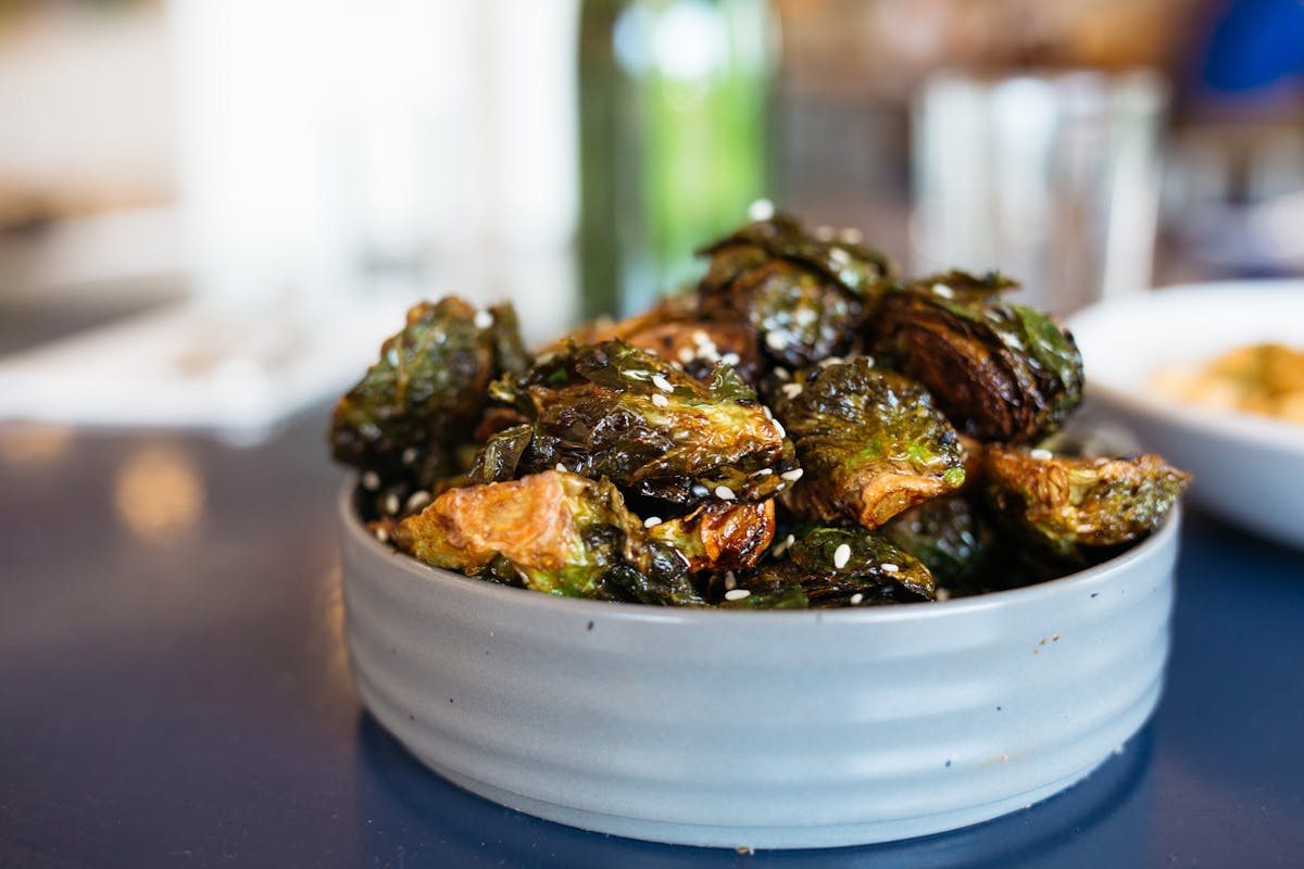 Brussel Sprouts, Magnolia, Farm to Table, Southern Cuisine, Breakfast, Brunch, Lunch, Corey McEntyre, Magnolia Market, Local