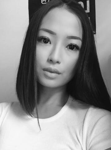 Christina Duong looking at the camera