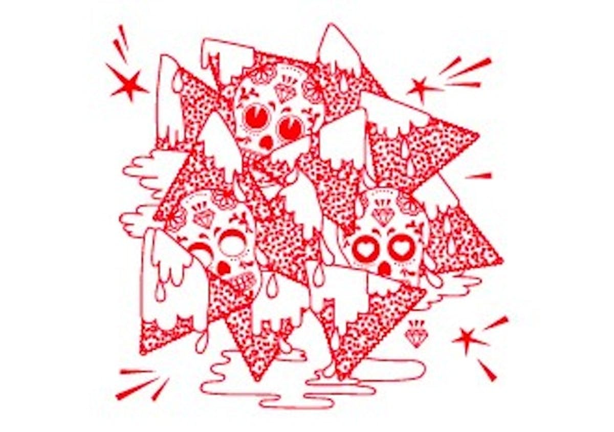 skulls with nachos
