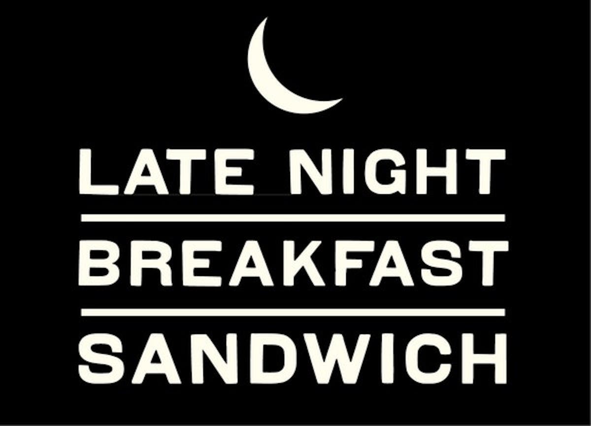 late night breakfast text