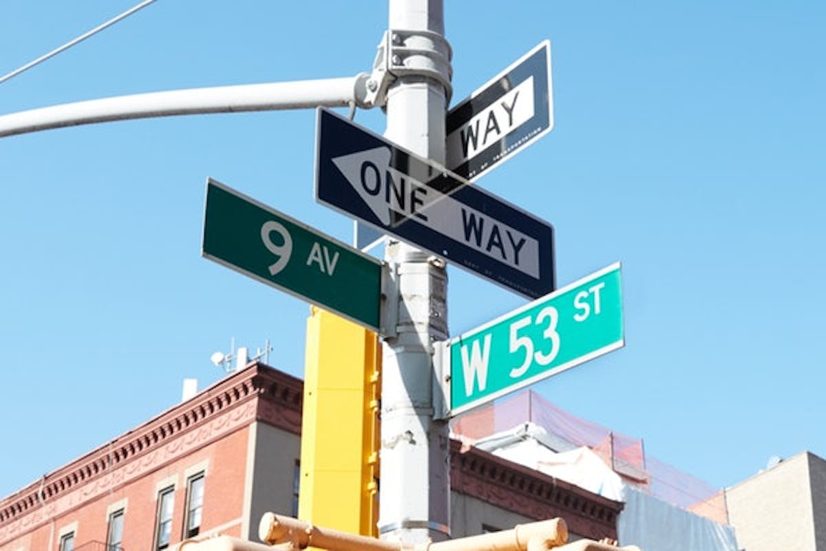 street signs