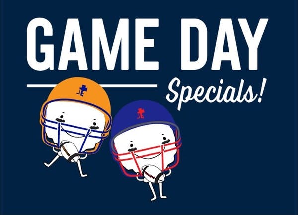 game day specials image