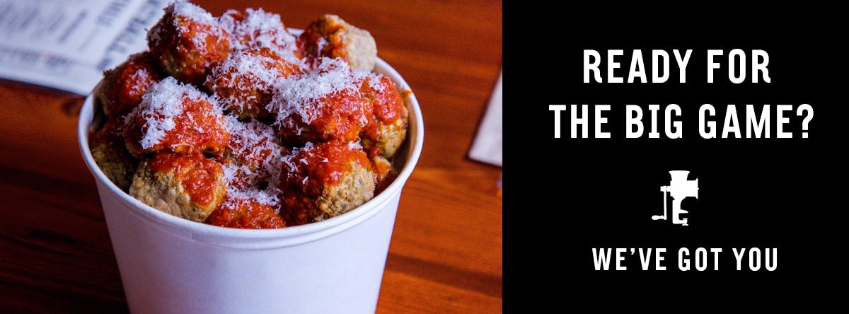 meatballs bucket