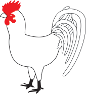 a drawing of a cartoon character