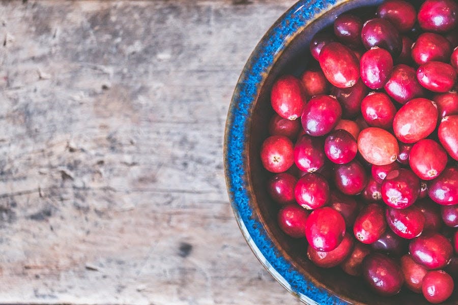 a bowl of fruit