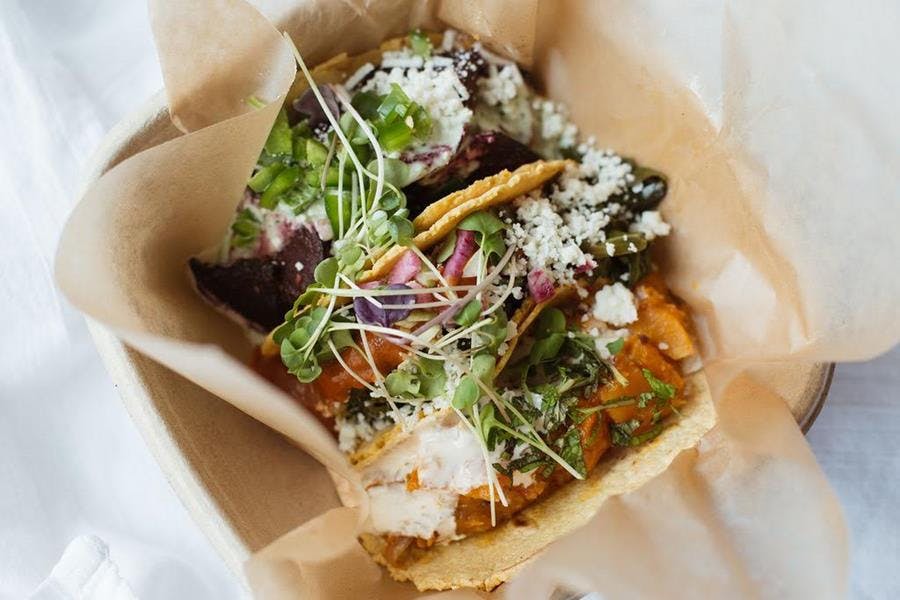 a close up of a sandwich