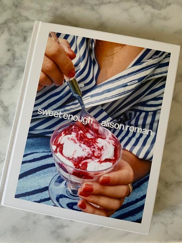 a close up of food on a table